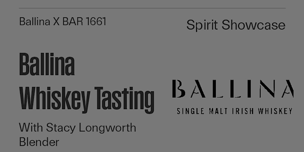 Ballina Whiskey Tasting