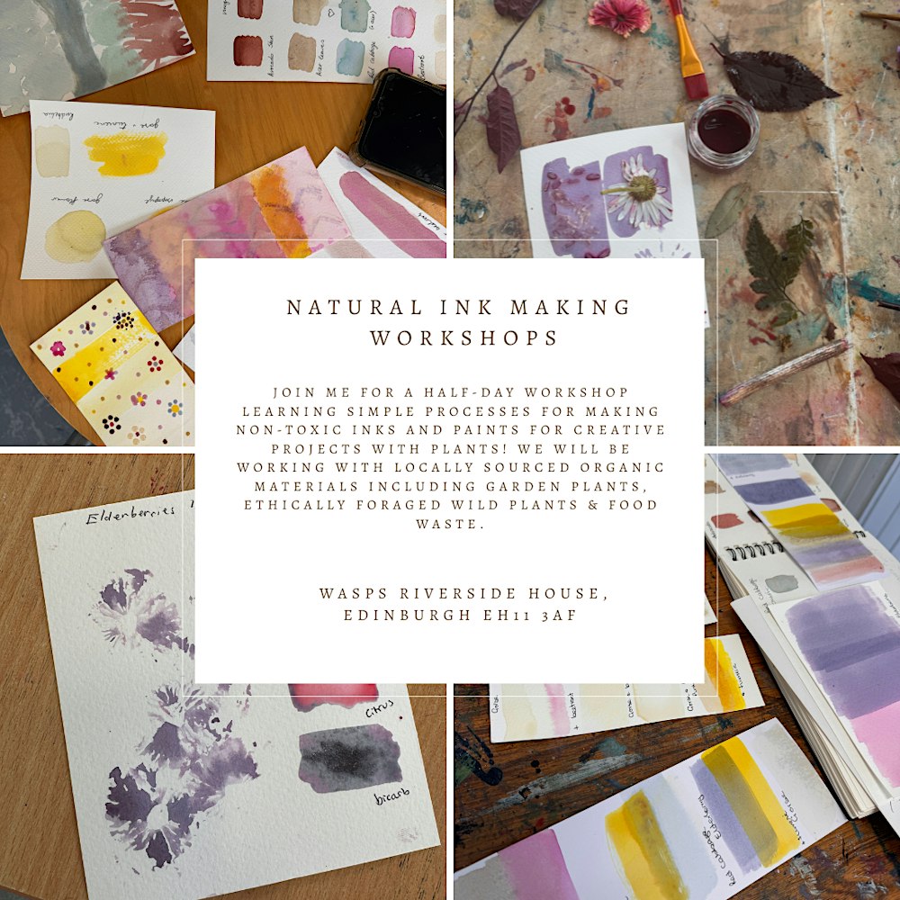 Natural Ink Making Workshop