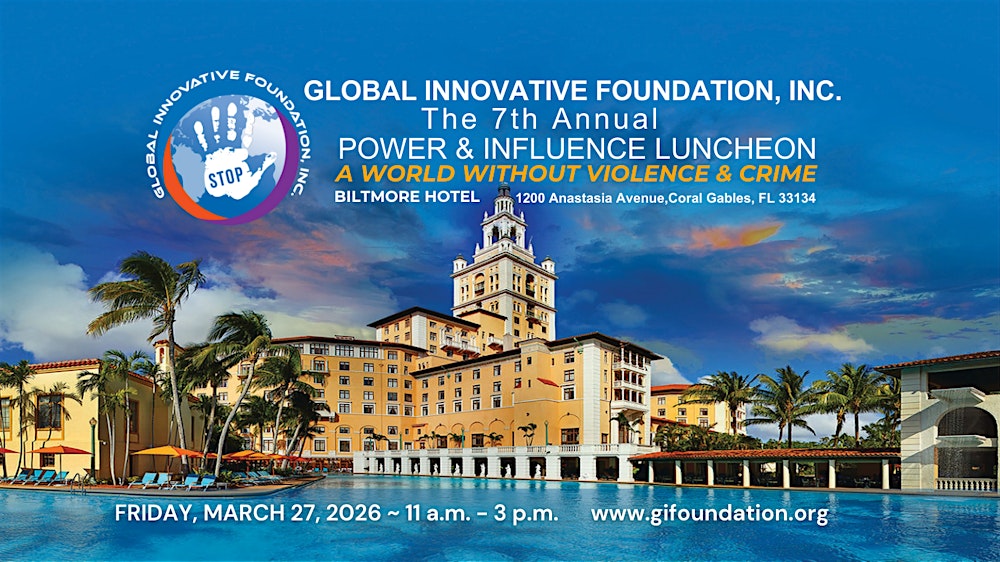 Copy of Power & Influence Luncheon: A World without Violence & Crime