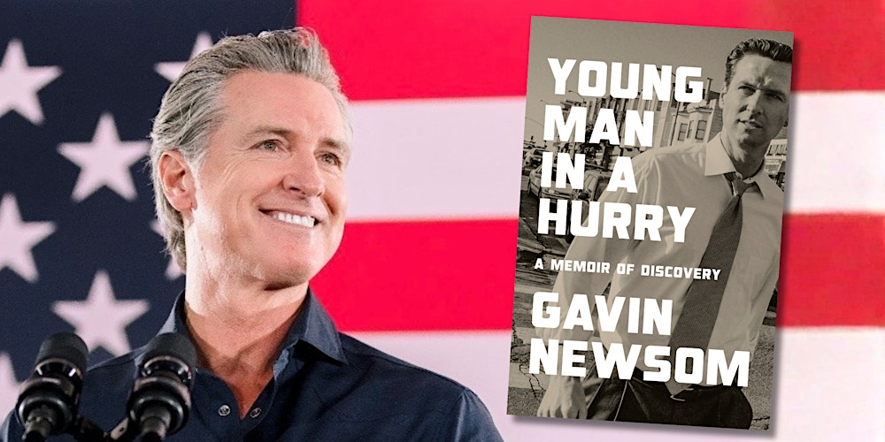 Author event with Governor Gavin Newsom