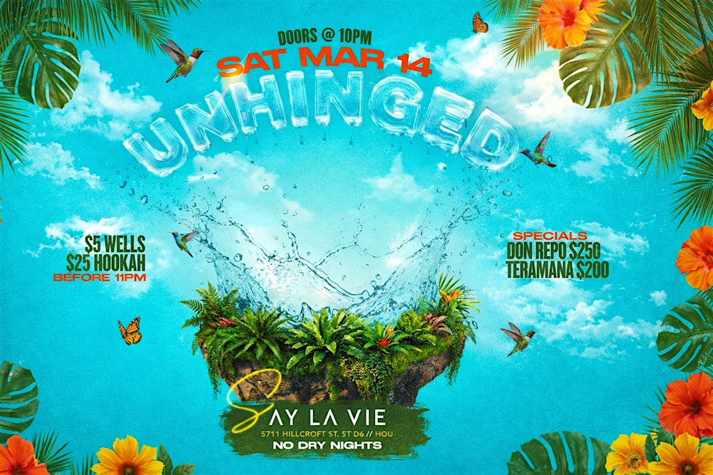 UNHINGED:The Ultimate Spring Break Party