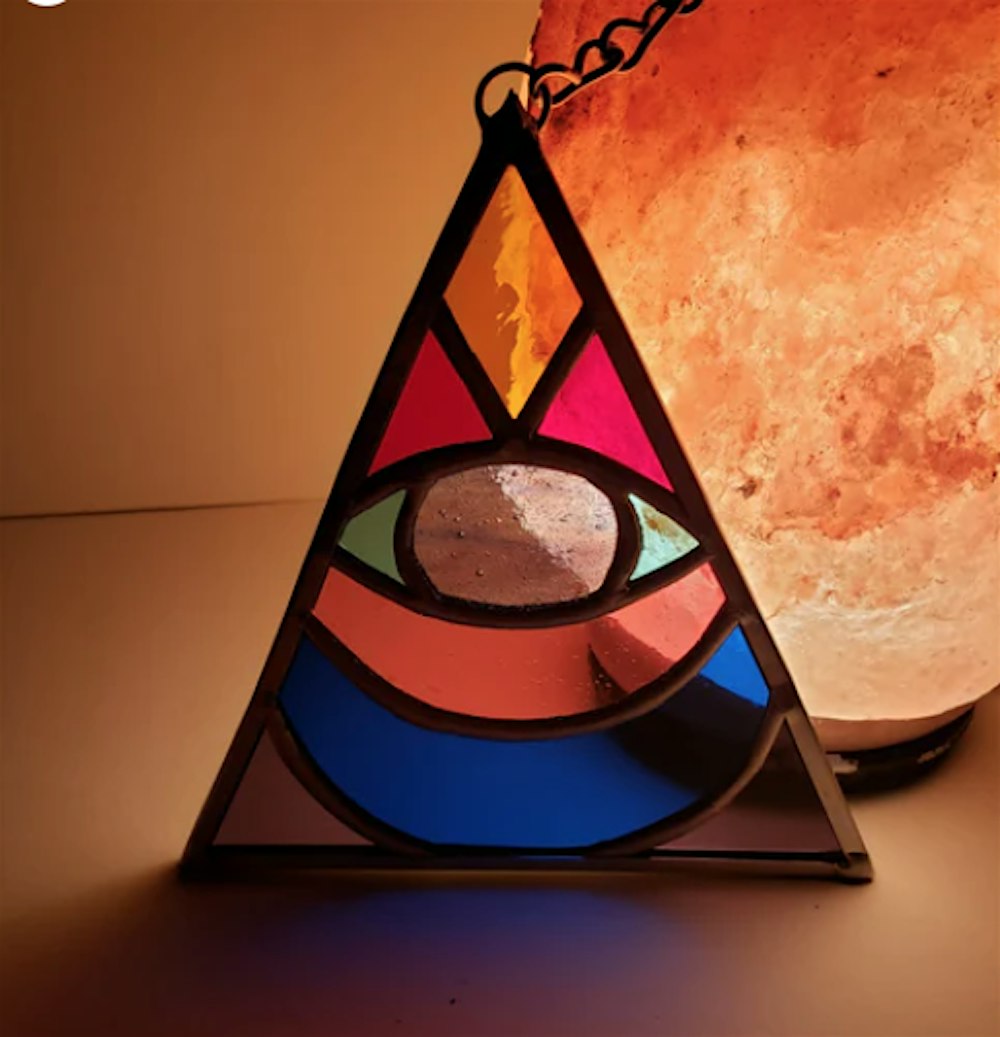 STAINED GLASS CLASS: All Seeing Eye