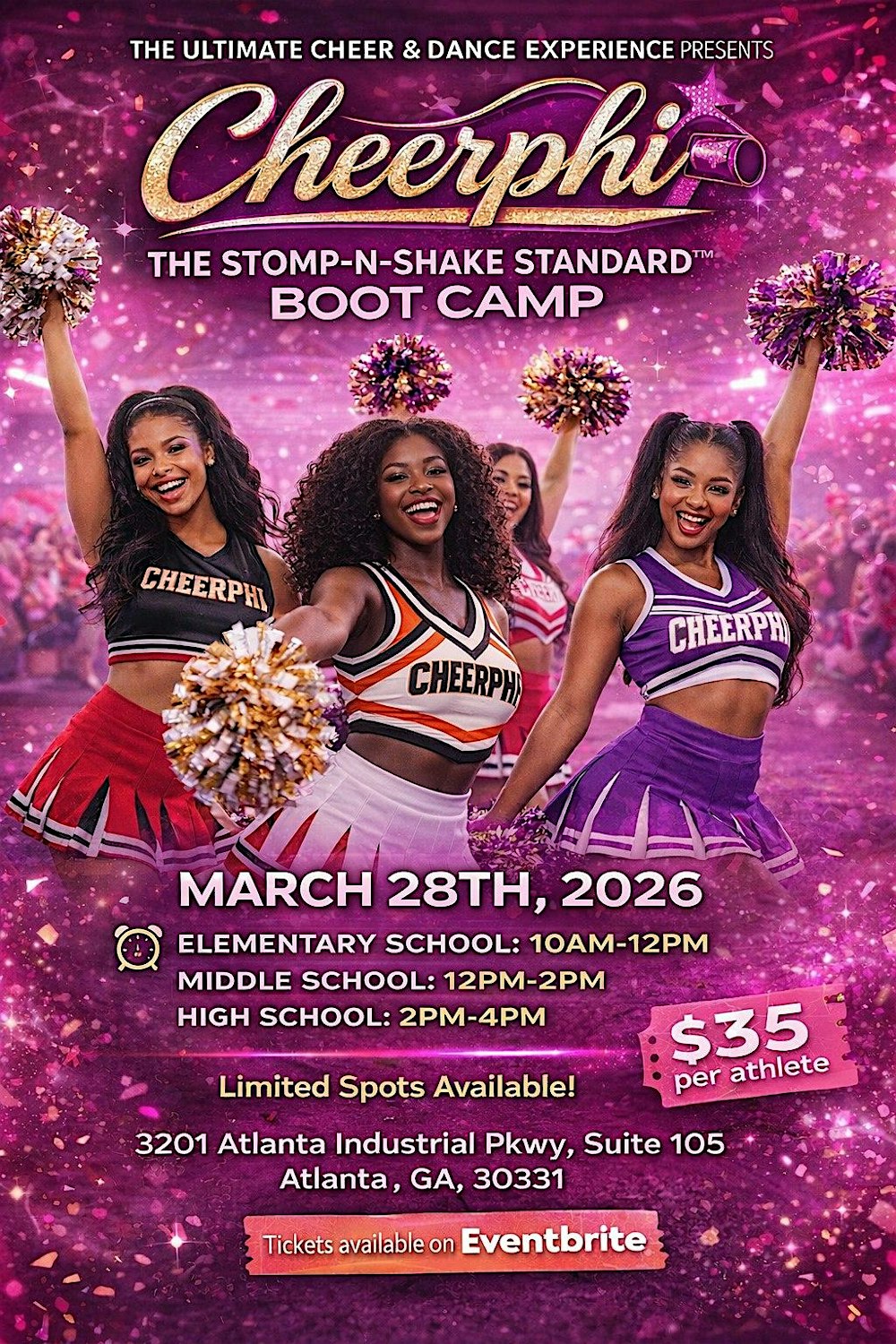Cheerphi: The Stomp-N-Shake Standard™ Boot Camp