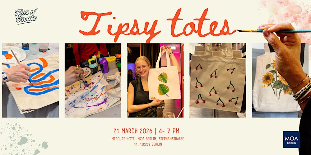 Tipsy Totes: Tote Bag Stamping