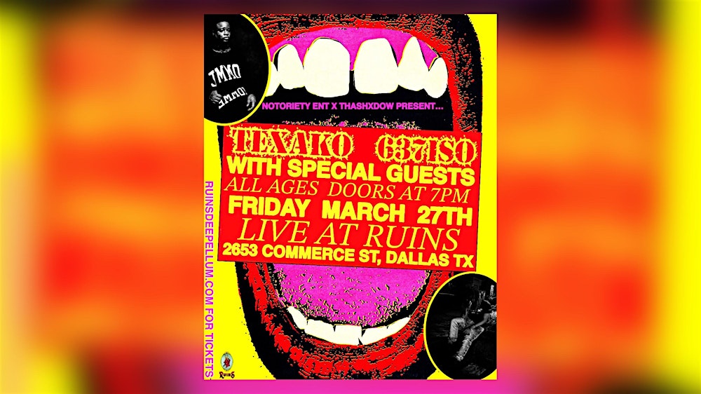 TEXAKO w/ 637 ISO + DEADSET + GOTHIKA