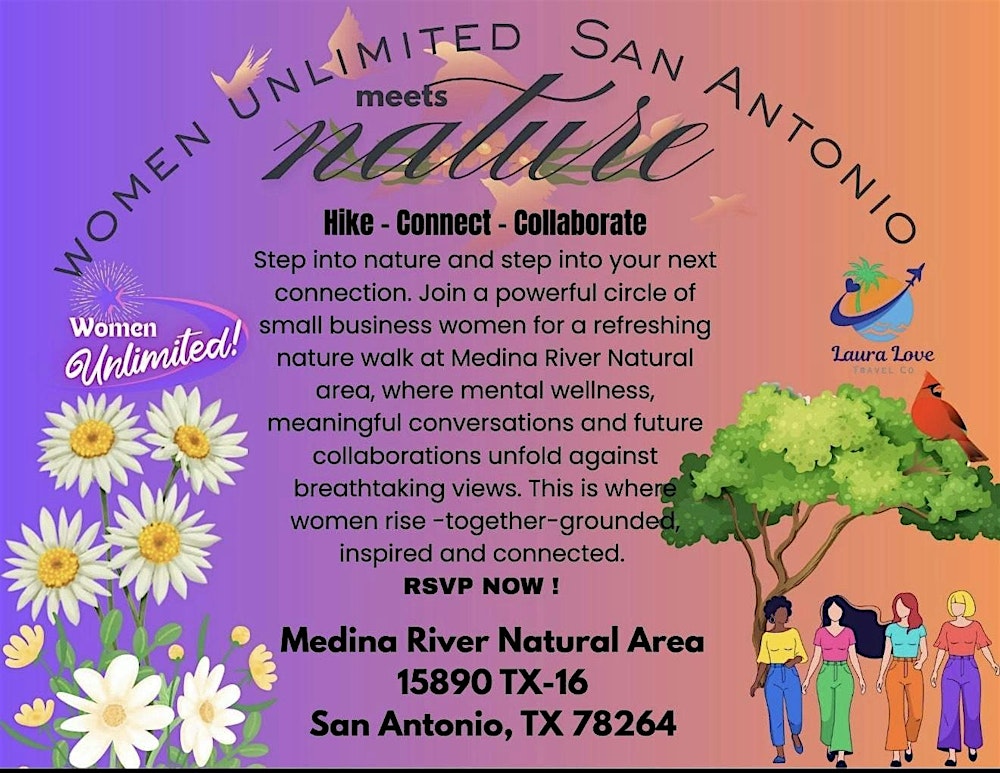 Women Unlimited San Antonio Meets Nature