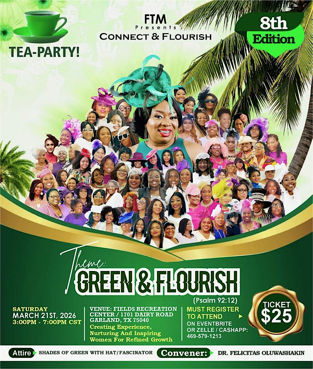 The Connect & Flourish Tea Party!