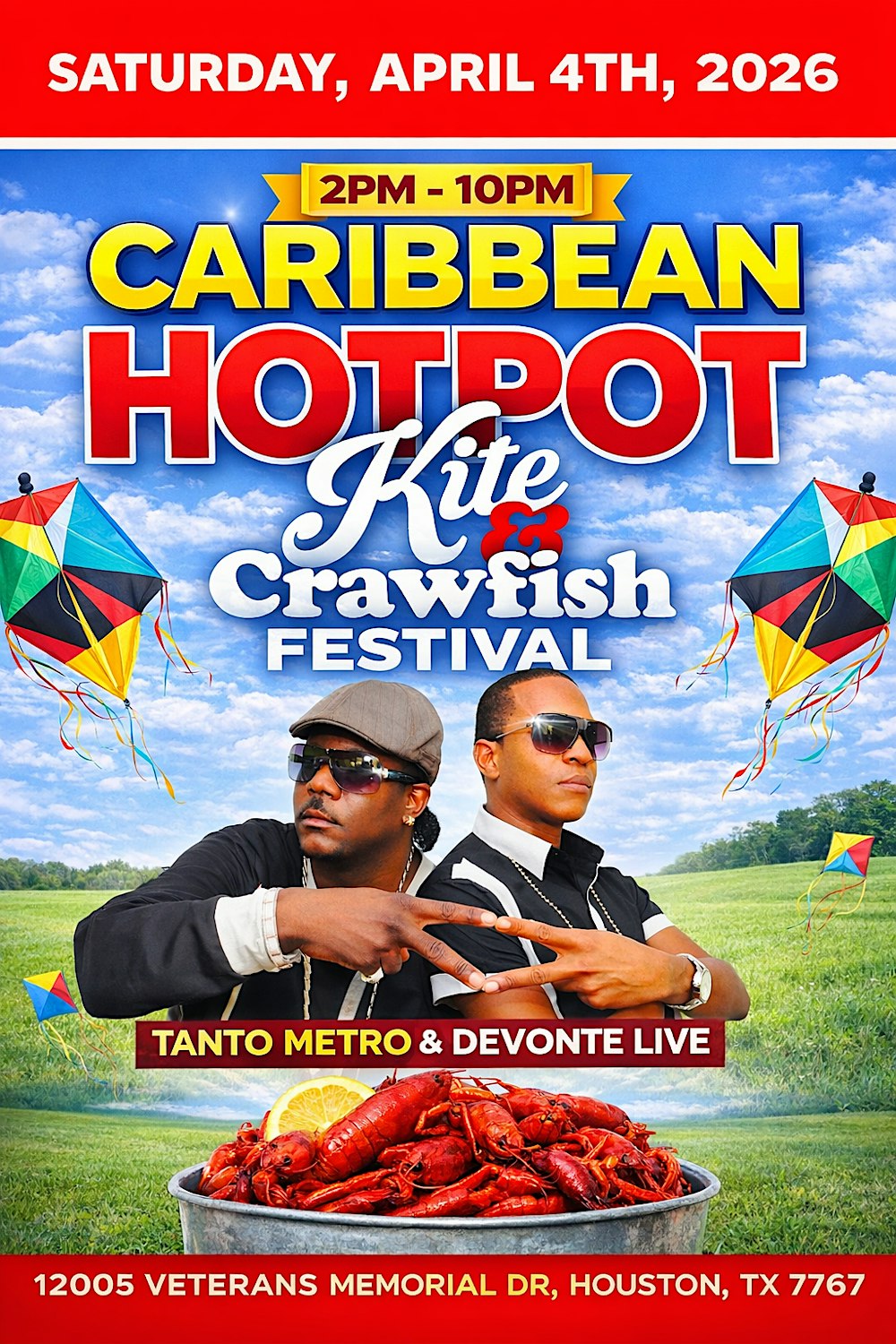 Caribbean Hotpot Kite And Crawfish Festival
