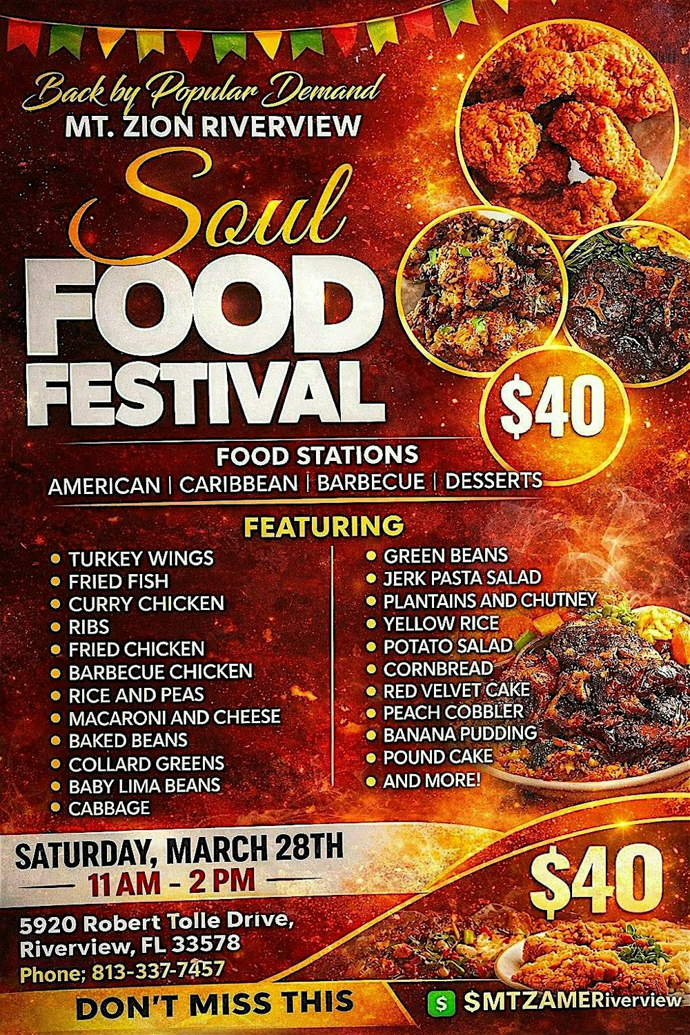 Soul Food Festival – Back by Popular Demand!