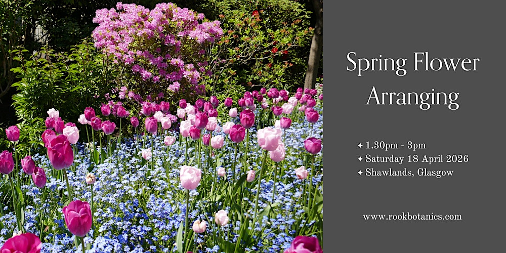 Spring Flower Arranging