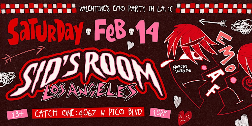 VALENTINE'S DAY EMO NIGHT IN LOS ANGELES