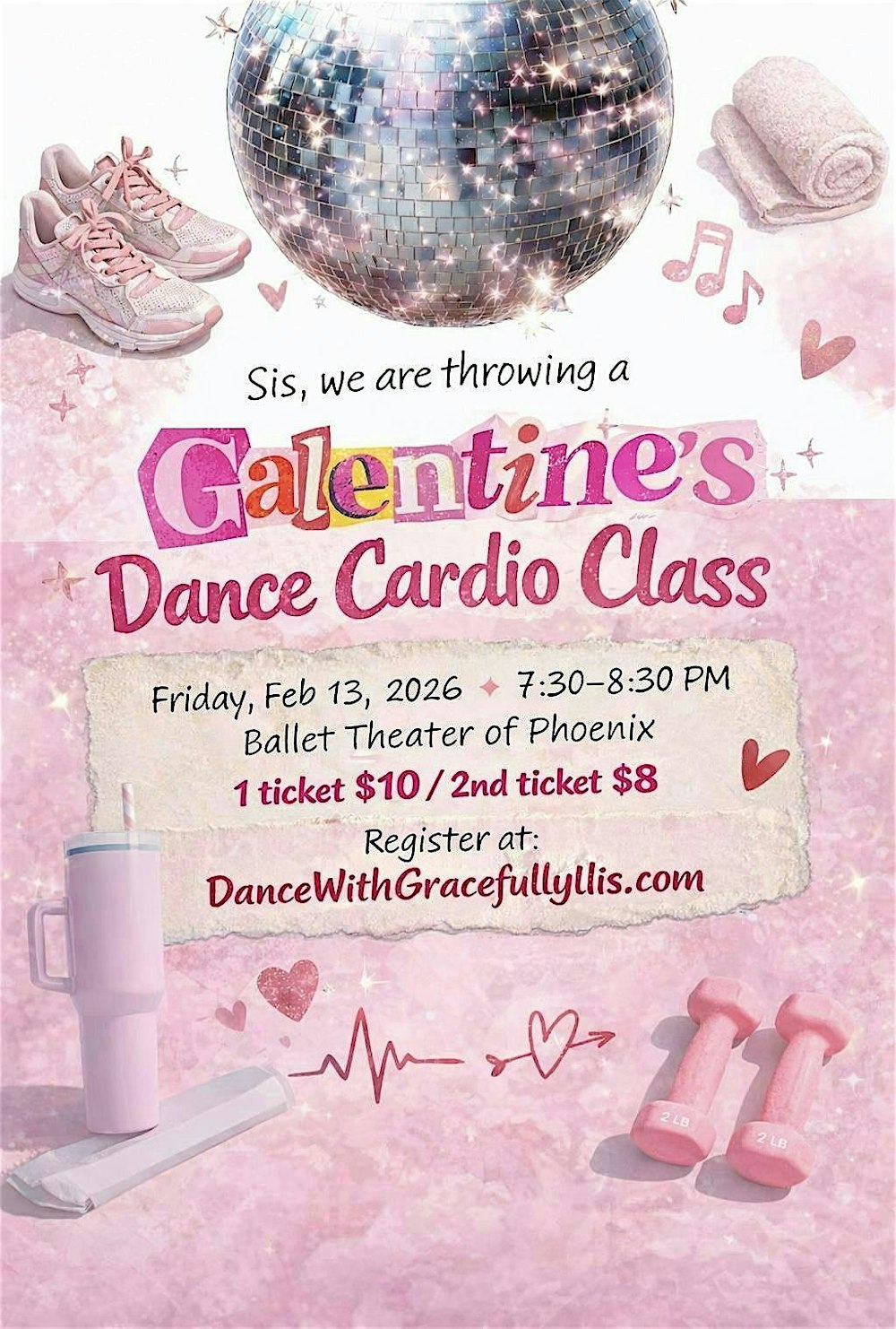 Christian Galentine’s Dance Cardio Class Special