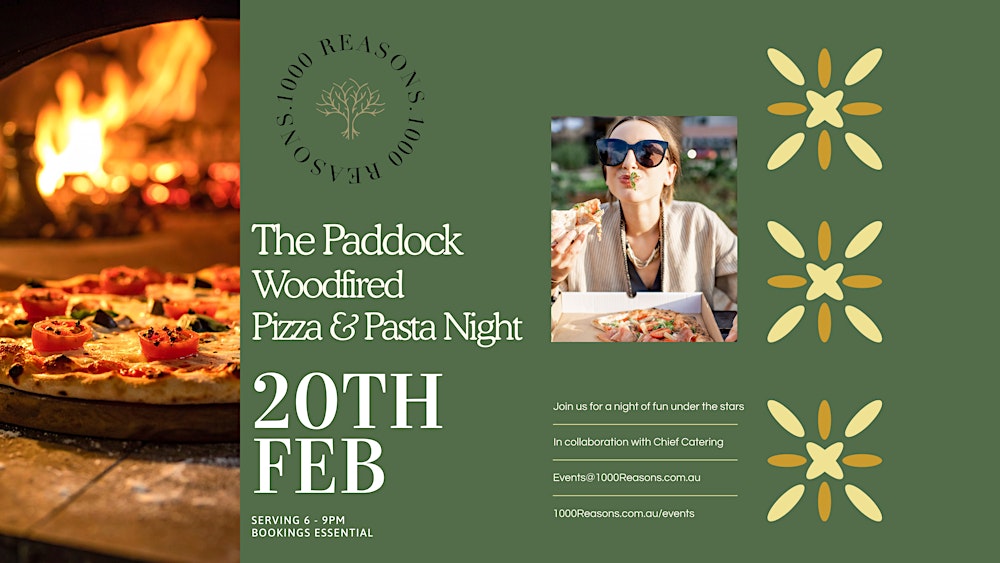 The Paddock Woodfired Pizza & Pasta Feast