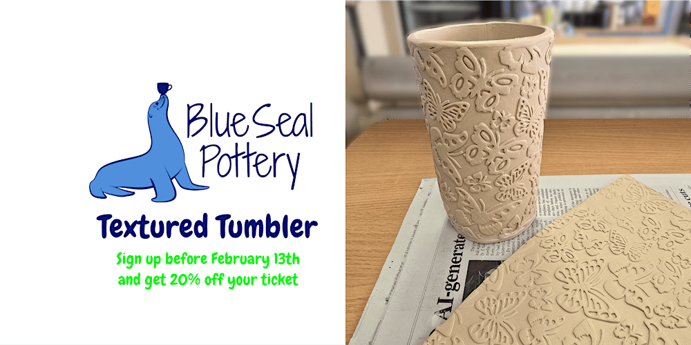 Handbuilding Ceramic Tumbler Workshop