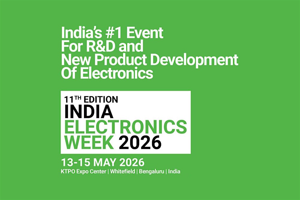 India Electronics Week (IEW) | 13-15 May 2026