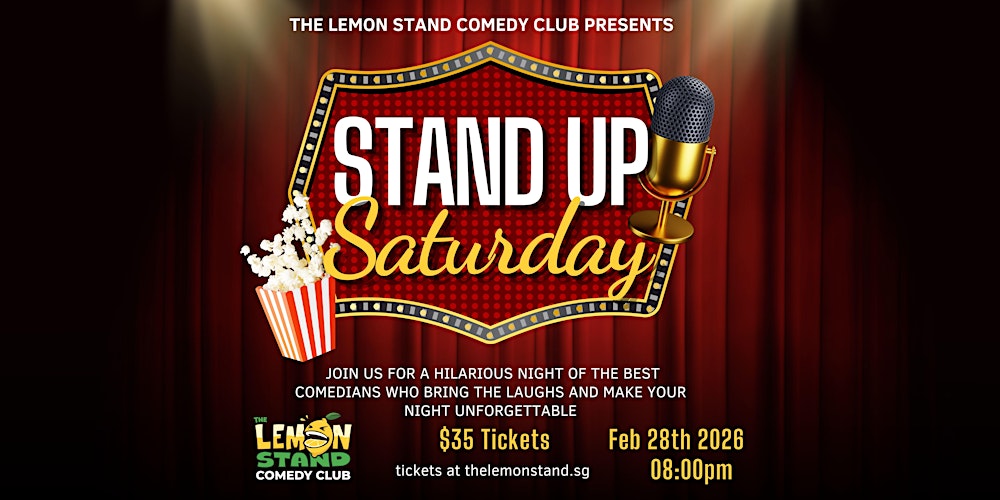 Stand Up Saturday | Saturday February 28th 2026 @ The Lemon Stand
