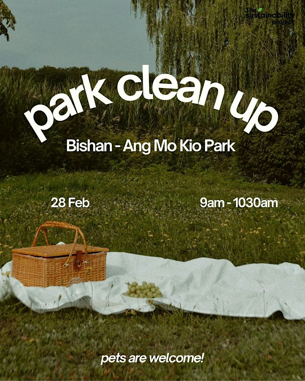 Community park clean up