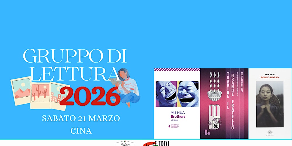 GRUPPO DI LETTURA 2026: CINA!