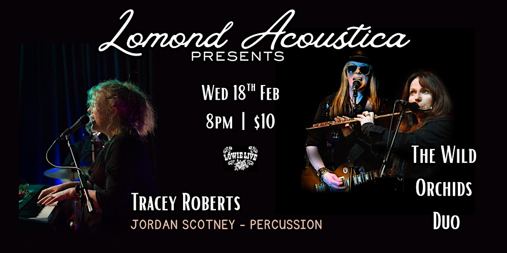 Tracey Roberts & The Wild Orchids Duo at The Lomond Hotel.