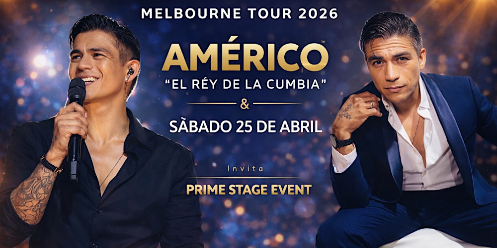 Americo "El Rey De La Cumbia" Tour Melbourne 2026