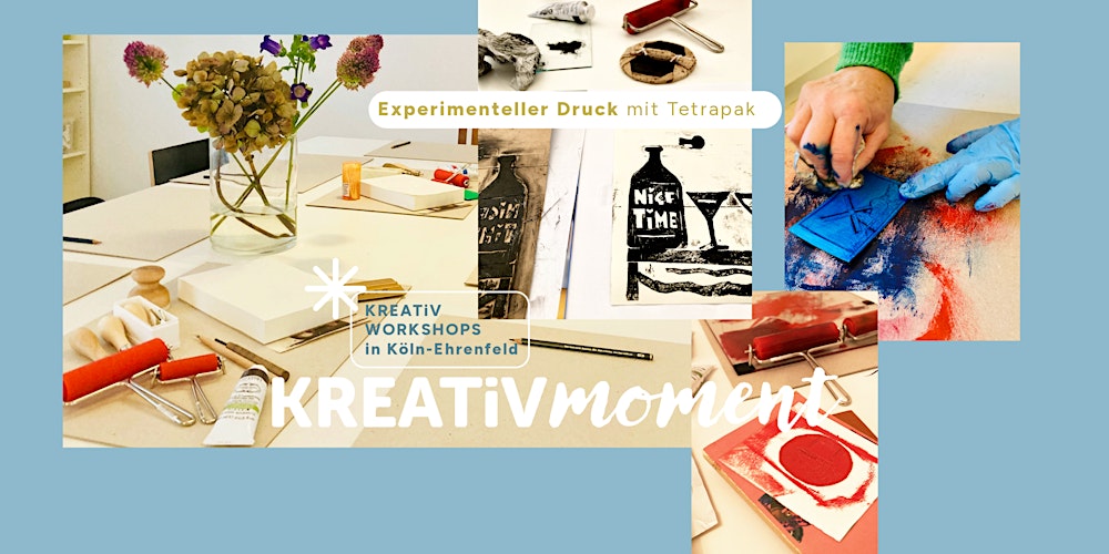 Experimentelles Drucken - Workshop // KREATiVmoment