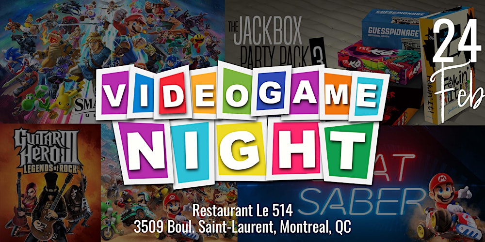 Game Night - Video Game  Edition