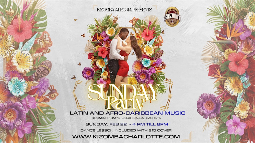 Day Dance Social! Latin and Afro-Caribbean Music (Kizomba lesson included)