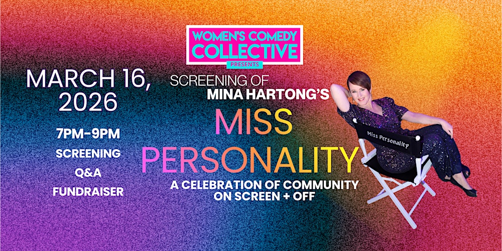 Miss Personality Screening | Q&A | Community Event & Fundraiser