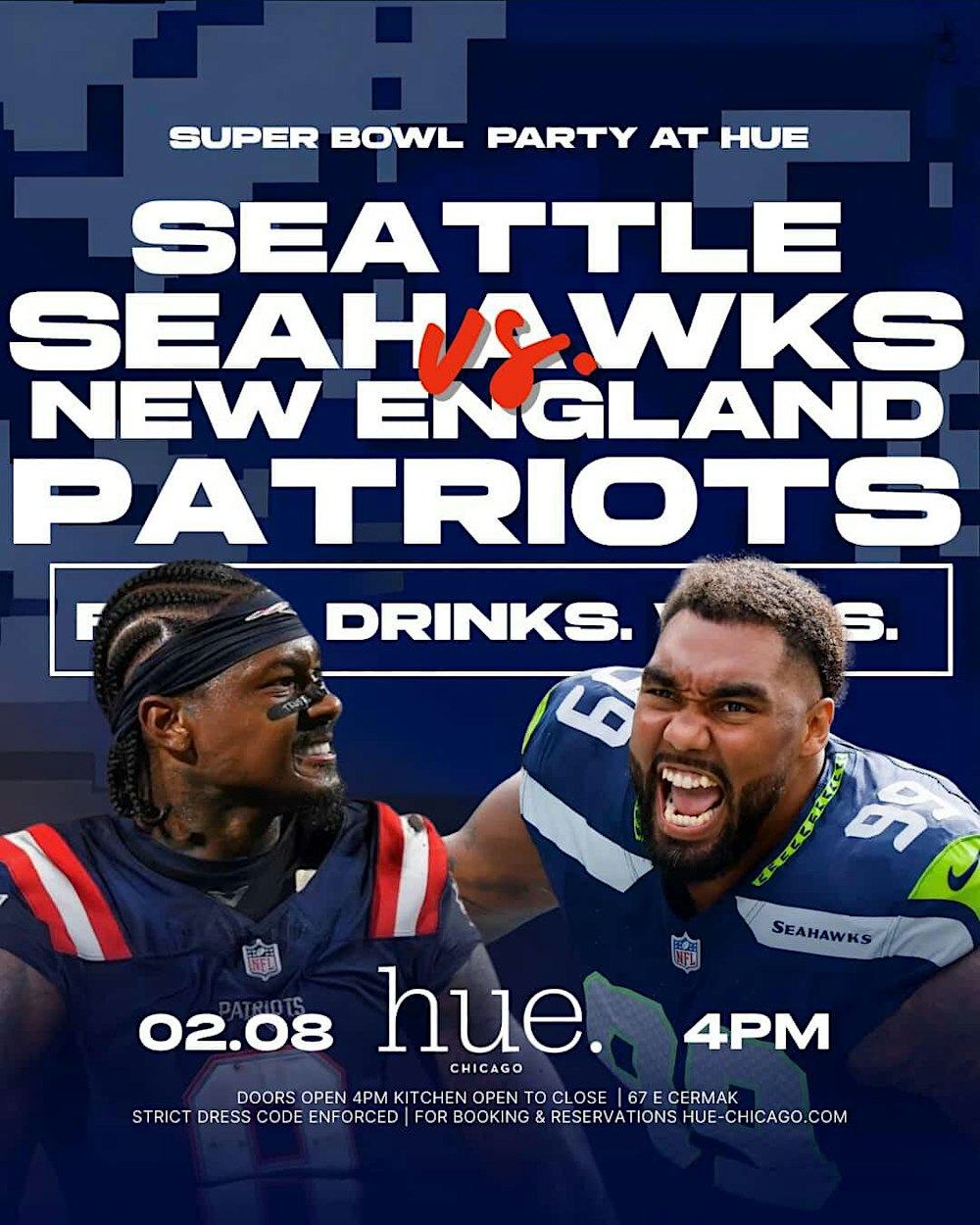 Super Bowl Sunday Day Party