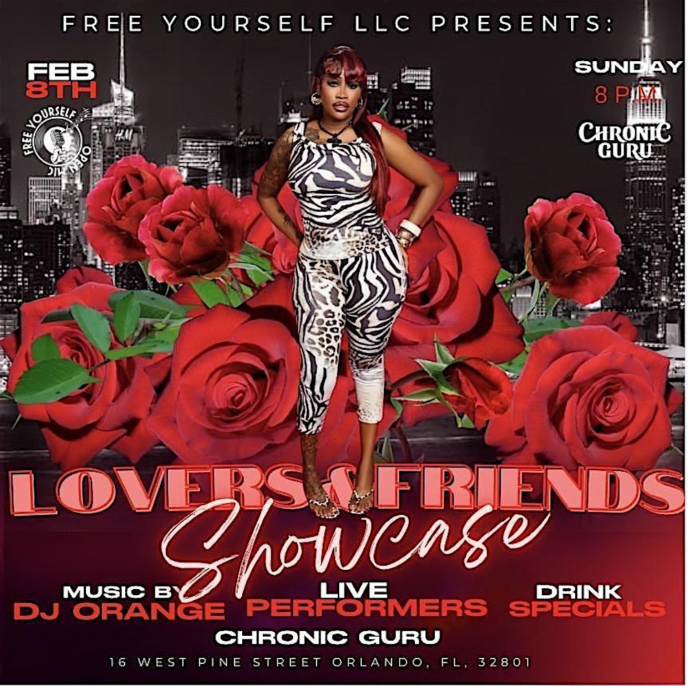 FREE YOURSELF OPEN MIC: LOVERS & FRIENDS EDITION