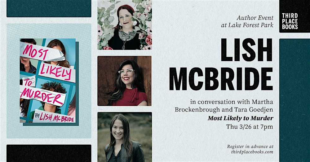 Lish McBride and friends — 'Most Likely to Murder'