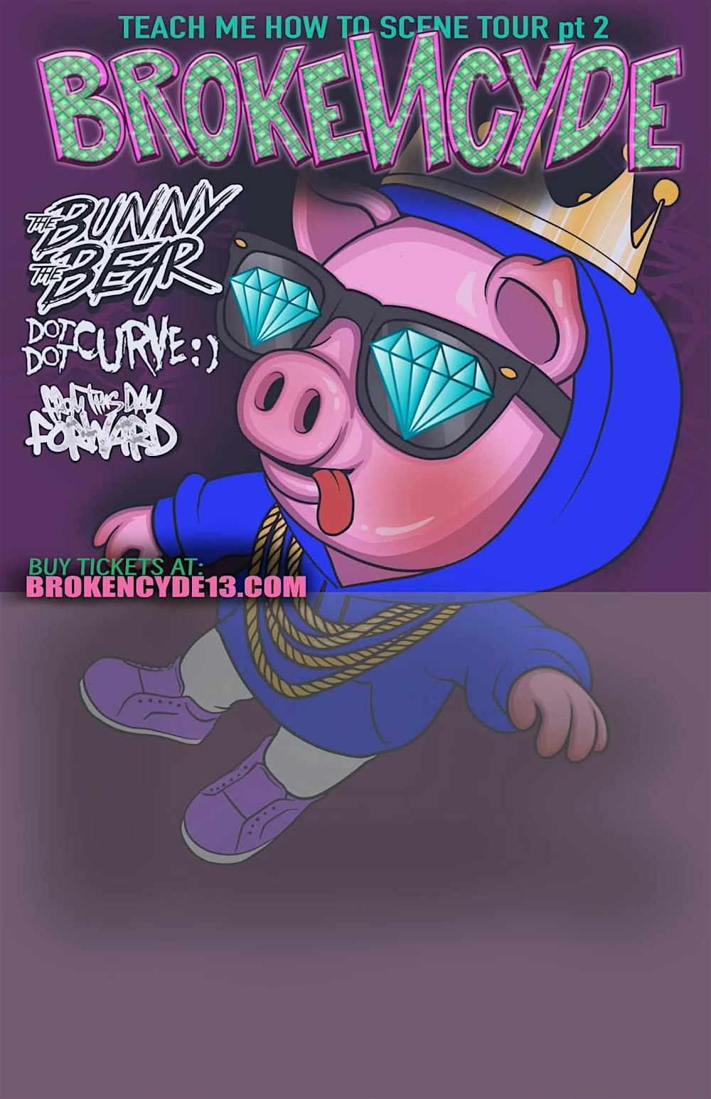 BrokenCYDE / The Bunny The Bear / Dot Dot Curve / From This Day Forward