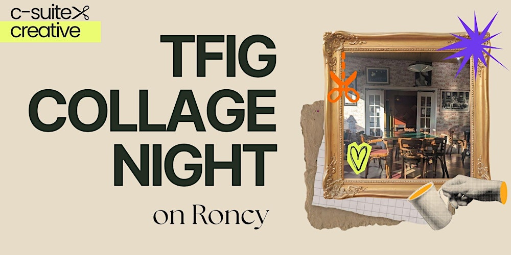 TFIG: Thank F*ck It's Glue! Roncy Collage Circle