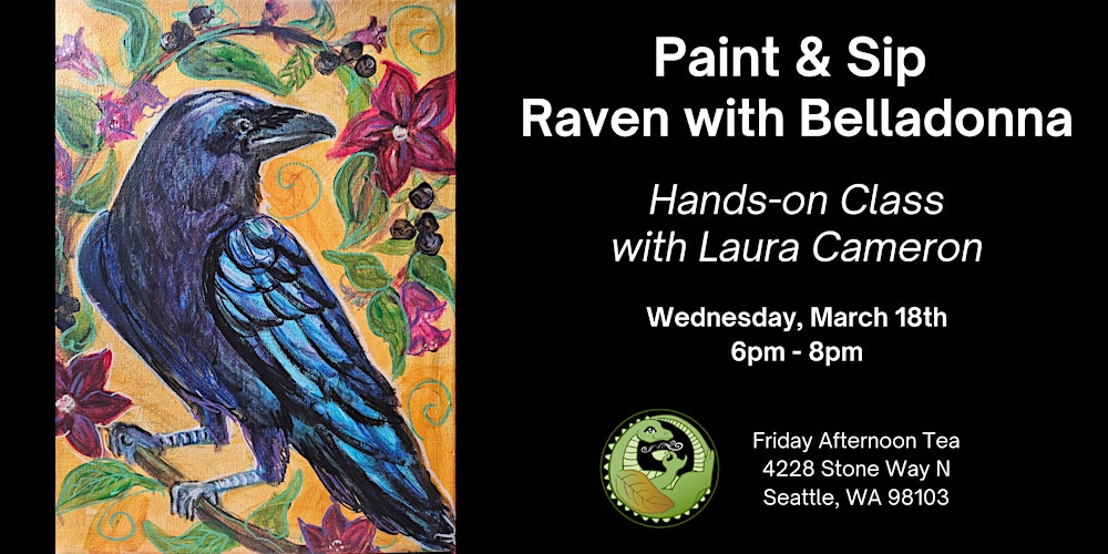 Paint & Sip: Raven & Belladonna