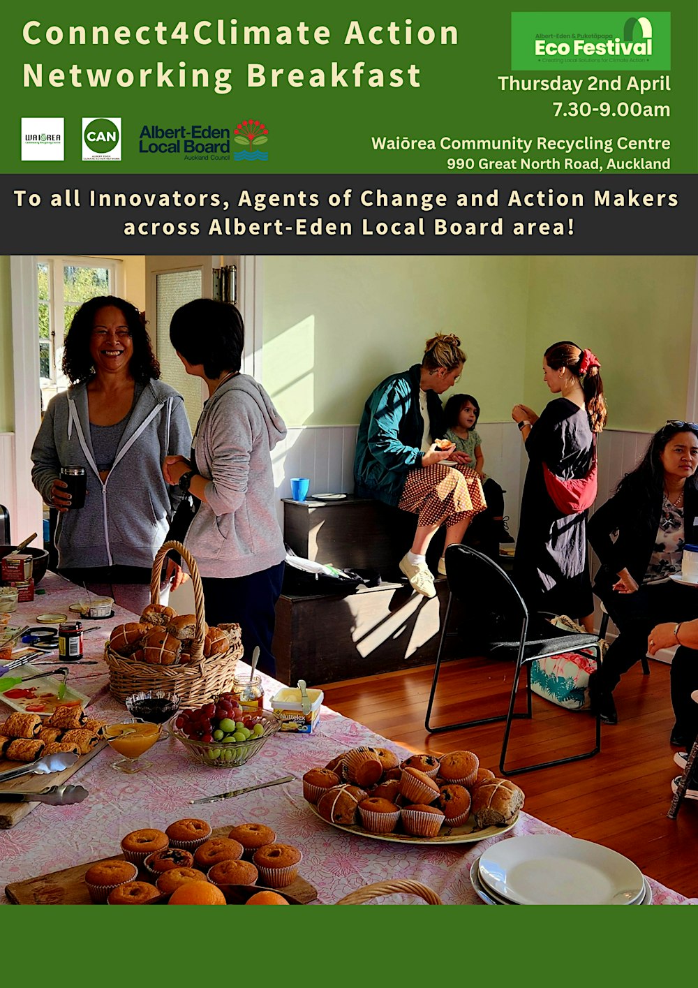 Connect 4 Climate Action Networking Breakfast 2026