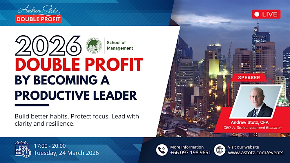 DOUBLE PROFIT by Becoming a Productive Leader