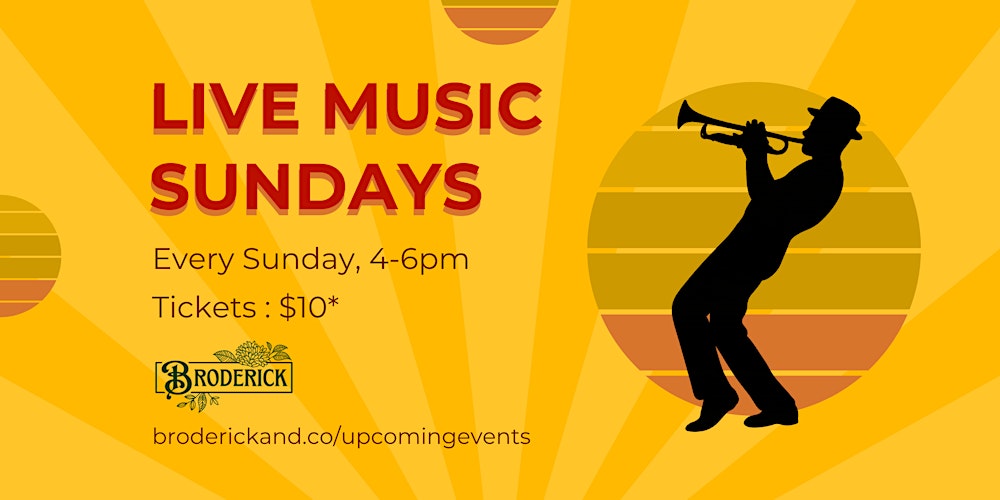 Live Music Sundays @ Broderick - Ricky Jumper & Colin Holter