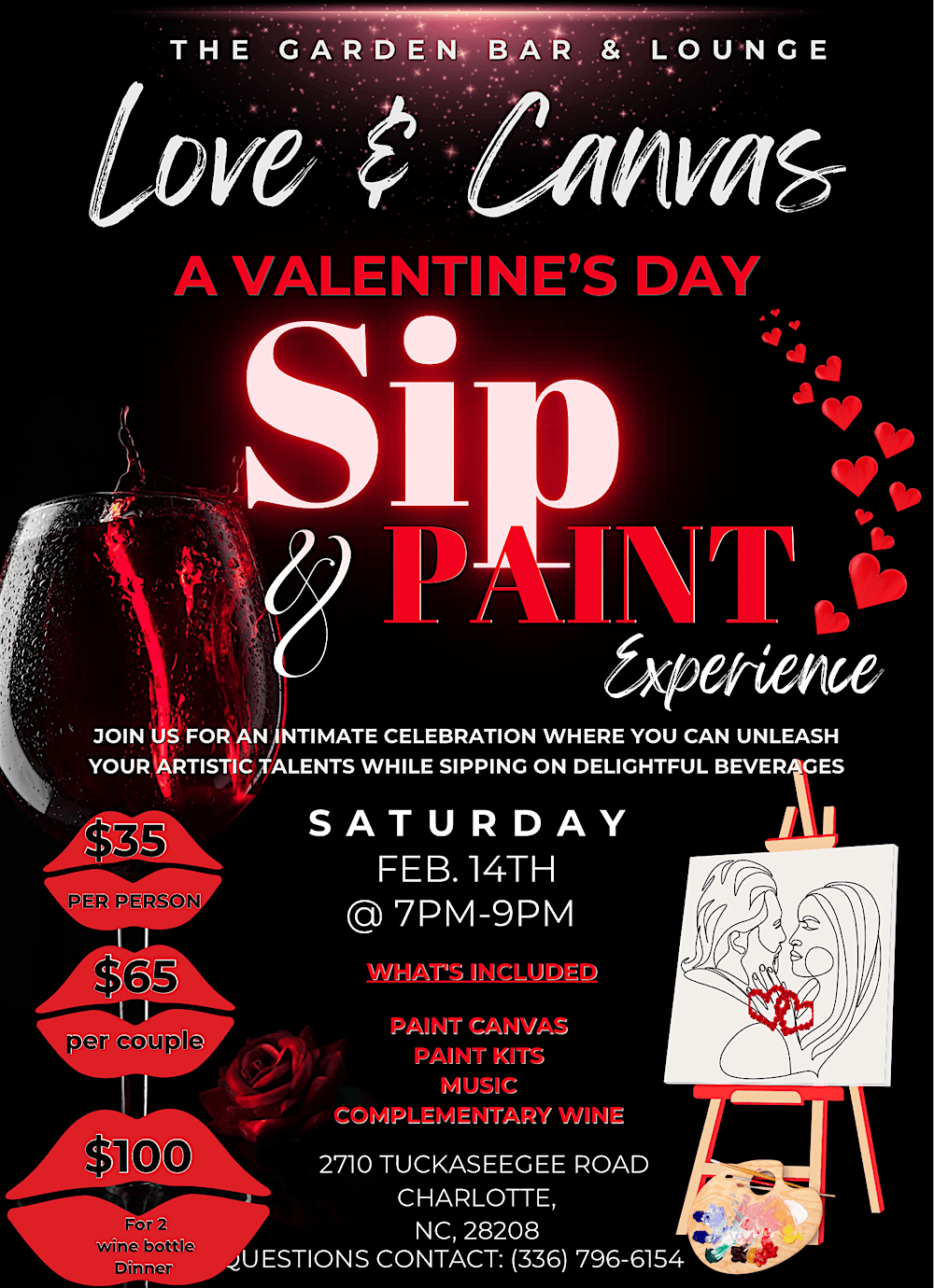 Sip & Paint Valentine’s Day