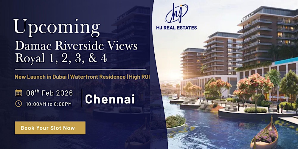DAMAC Riverside Views – Exclusive Dubai Waterfront Investment | Chennai