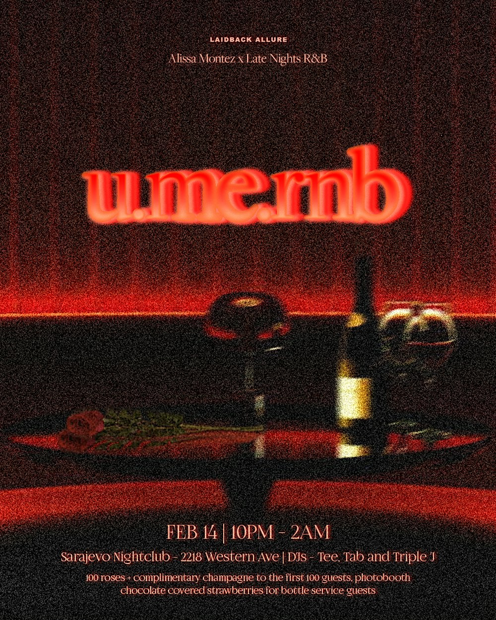 U.ME.R&B @ Sarajevo Nightclub ft Alissa Montez & Laidback Allure