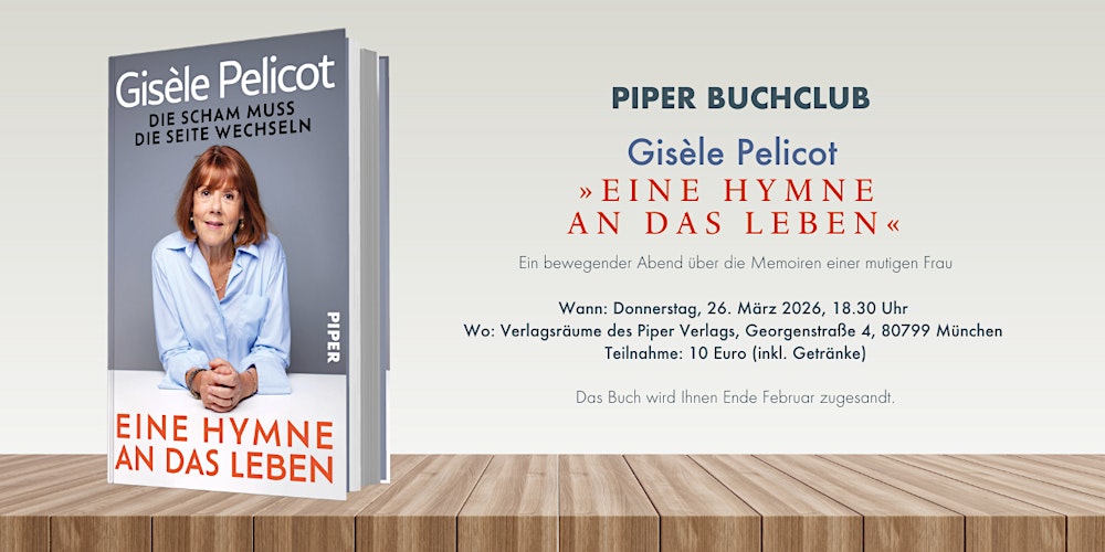 PIPER BUCHCLUB im März