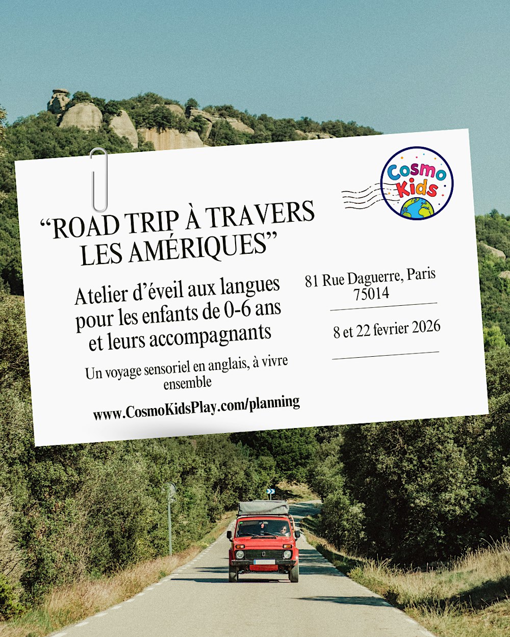 Road trip à travers les Amériques