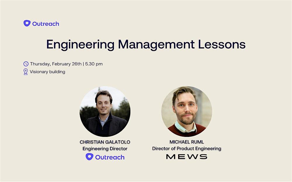 Engineering Management Lessons