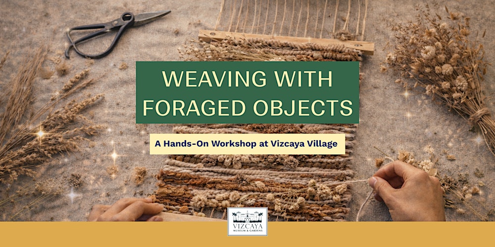 Weaving with Foraged Objects | Agriculture Nights Workshop