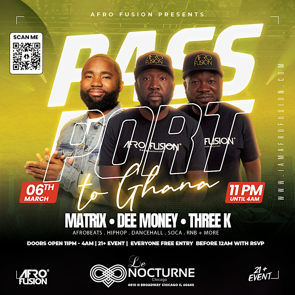 Afro Fusion Friday: Passport to Ghana