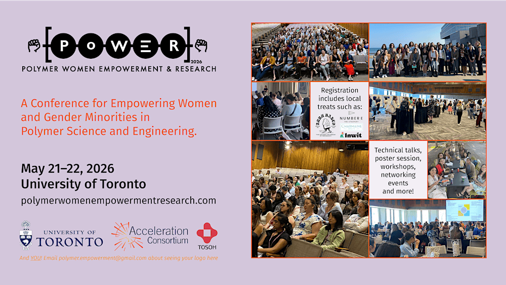 2026 Polymer Women Empowerment & Research (PoWER) Conference