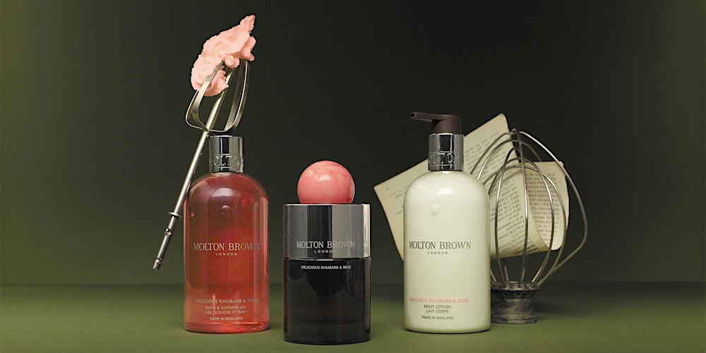 Molton Brown Leeds: A delicious Rhubarb & Rose Fragrance Masterclass