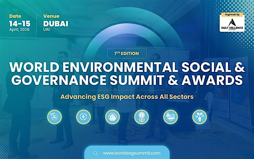 7th World ESG Summit Dubai UAE