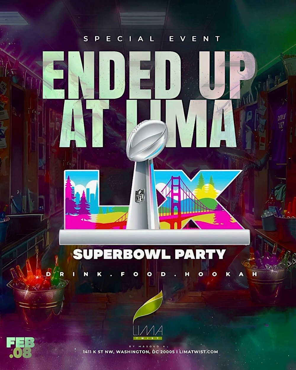 SUPERBOWL SUNDAY @ LIMA!