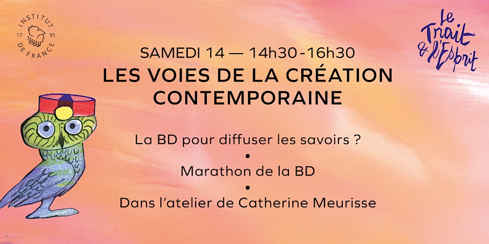 La BD pour diffuser les savoirs ? - Dans l'atelier de Catherine Meurisse